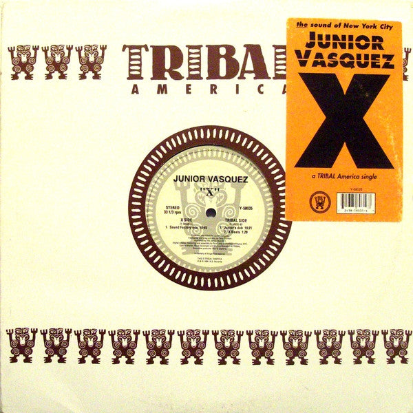 Junior Vasquez : X (12", Single)