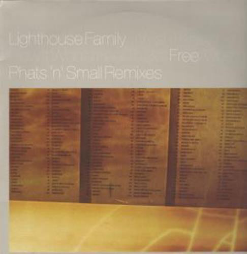 Lighthouse Family : (I Wish I Knew How It Would Feel To Be) Free / One (Phats & Small Remixes) (12", Promo)