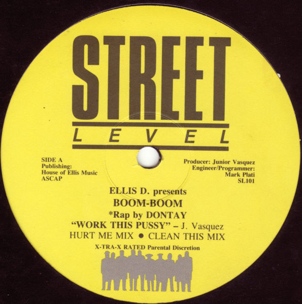 Ellis-D presents Boom Boom (2) : Work This Pussy (12")