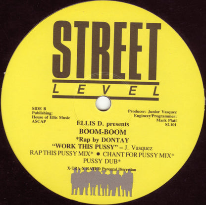 Ellis-D presents Boom Boom (2) : Work This Pussy (12")
