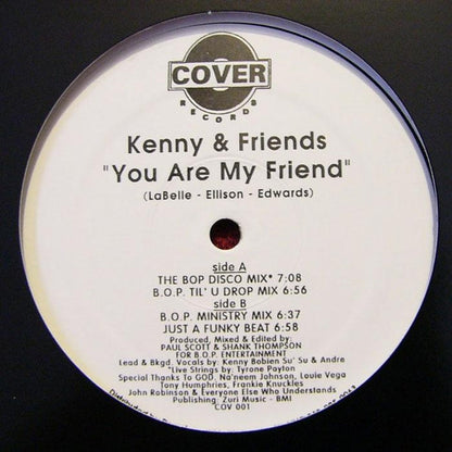 Kenny & Friends : You Are My Friend (12")