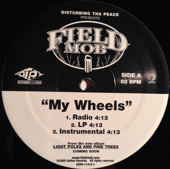Field Mob : My Wheels (12", Single)