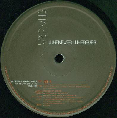 Shakira : Whenever, Wherever (12")
