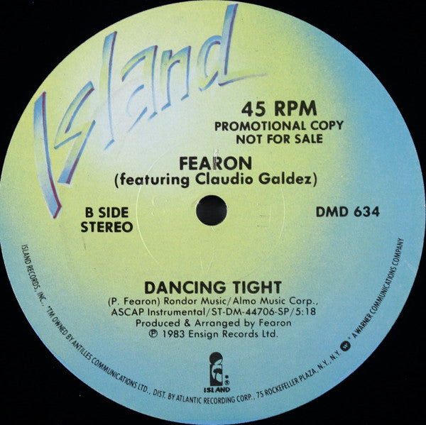 Fearon* : Dancing Tight (12", Promo)