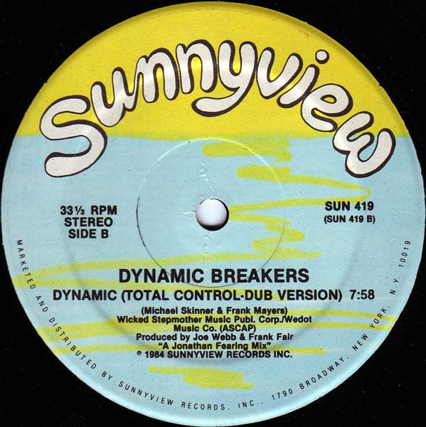 Dynamic Breakers : Dynamic (Total Control) (12")