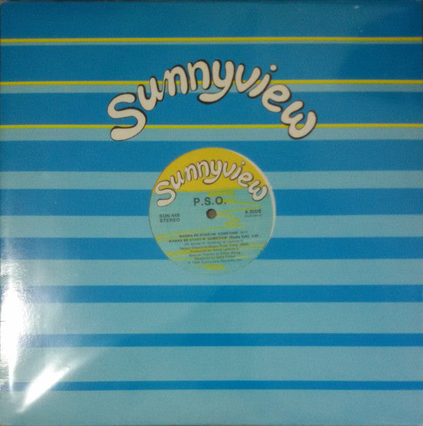 PSO : Wanna Be Startin' Somethin' (12")