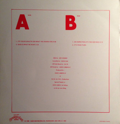 M.C.B.* : Fresh Beats (12", EP, RE)