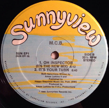 M.C.B.* : Fresh Beats (12", EP, RE)