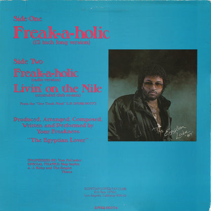 The Egyptian Lover* : Freak-A-Holic (Re-mix) (12", Blu)
