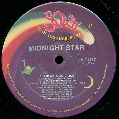 Midnight Star : Freak-A-Zoid (12", Single)