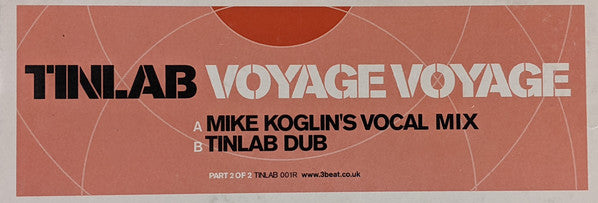 Tinlab : Voyage Voyage (12", 2/2)
