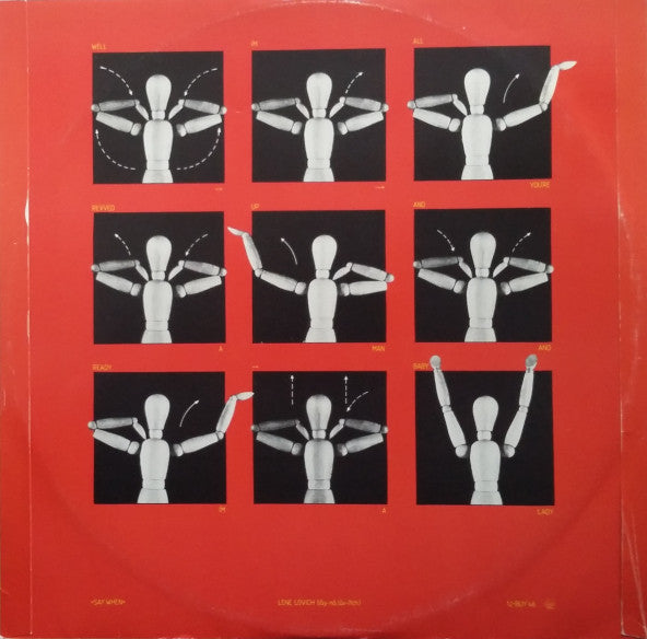 Lene Lovich : Say When (12", Single)