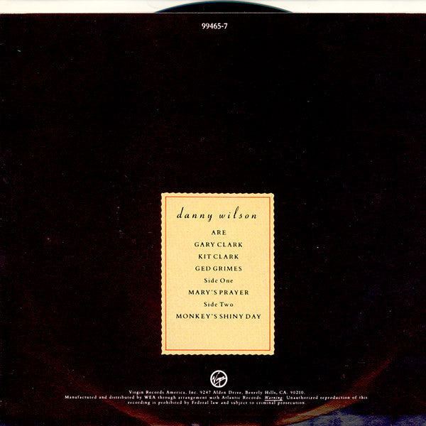 Danny Wilson (2) : Mary's Prayer (7", Single, Spe)