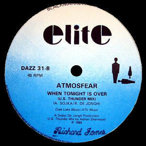 Atmosfear : When Tonight Is Over (12")