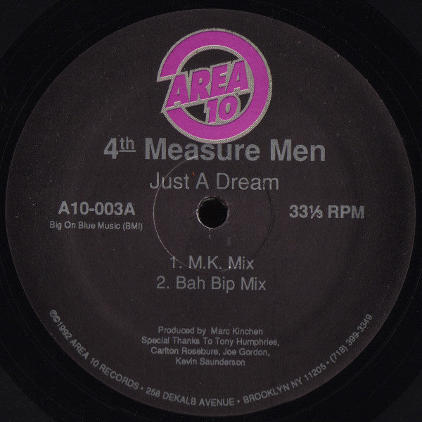 4th Measure Men : Just A Dream (12")