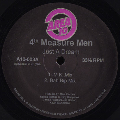4th Measure Men : Just A Dream (12")