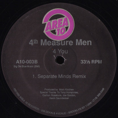 4th Measure Men : Just A Dream (12")
