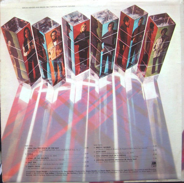 Sergio Mendes & Brasil '66* : Crystal Illusions (LP, Album, Mon)