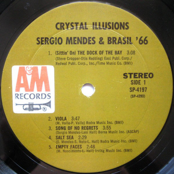 Sergio Mendes & Brasil '66* : Crystal Illusions (LP, Album, Mon)