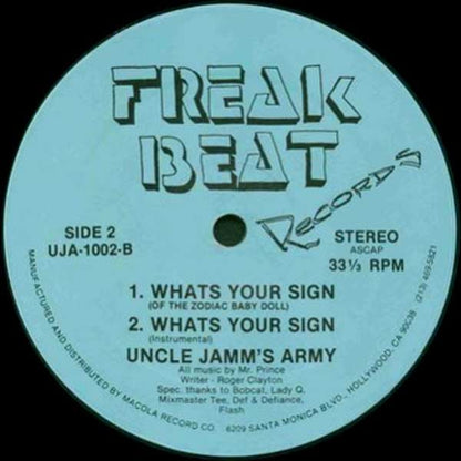 Uncle Jamm's Army : Naughty Boy (12", RP)