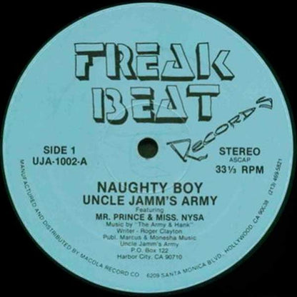 Uncle Jamm's Army : Naughty Boy (12", RP)