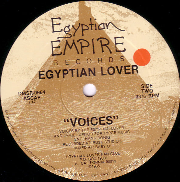 Egyptian Lover : Girls (12")