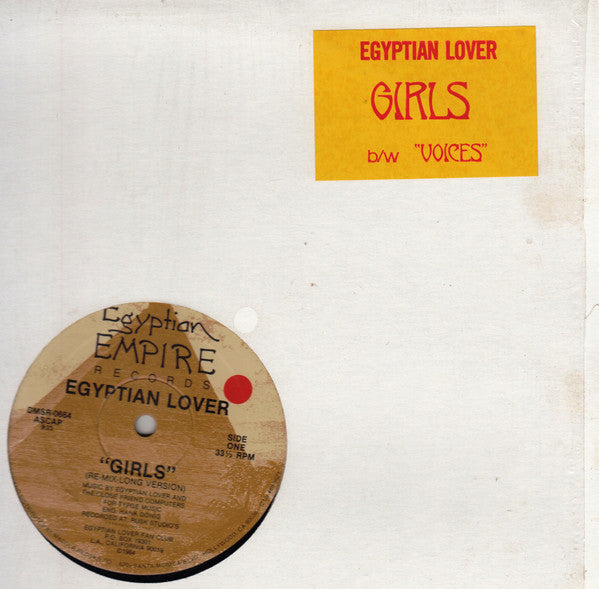 Egyptian Lover : Girls (12")