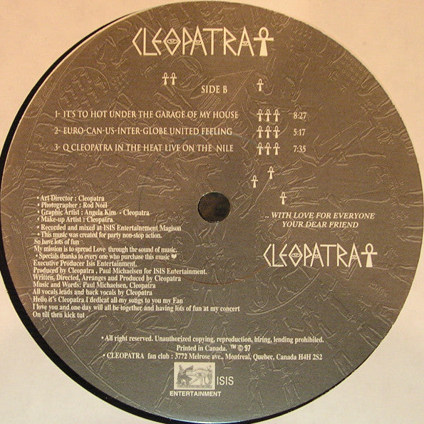 Cleopatra (3) : In The Heat (12")