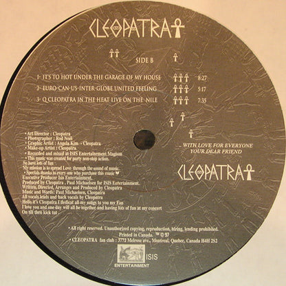 Cleopatra (3) : In The Heat (12")