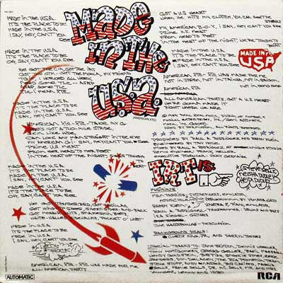 Interboro Rhythm Team : Made In The U.S.A. (American XTC) (12", Maxi)