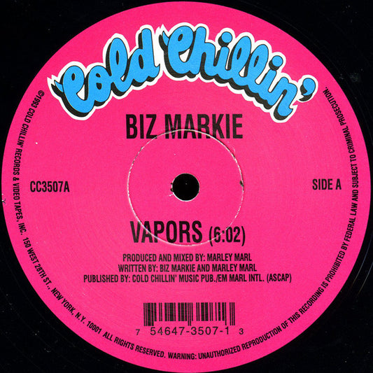 Biz Markie : Vapors (12", Ltd)