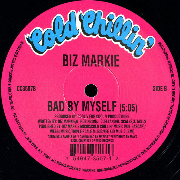 Biz Markie : Vapors (12", Ltd)