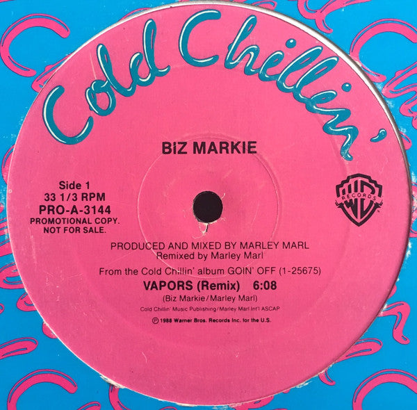 Biz Markie : Vapors (Remix) (12", Promo)