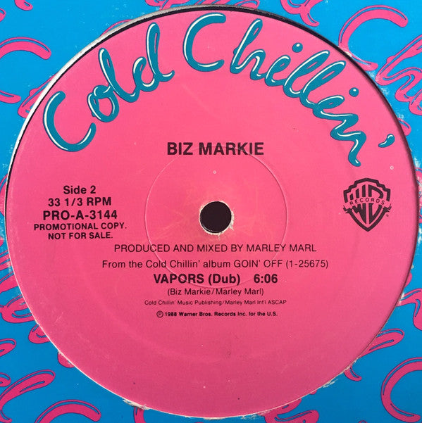 Biz Markie : Vapors (Remix) (12", Promo)