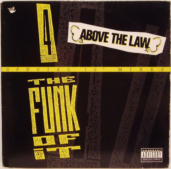Above The Law : 4 The Funk Of It (12", Single)