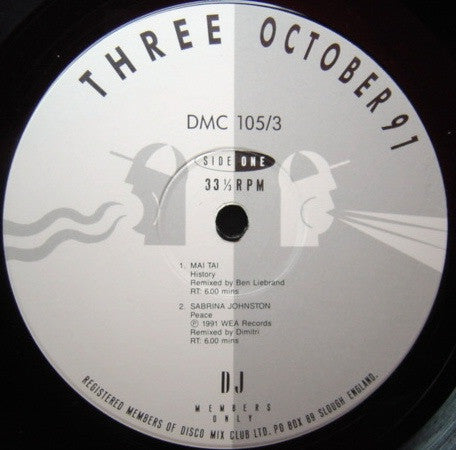 Various : October • 91 (Three) (12")