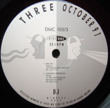 Various : October • 91 (Three) (12")