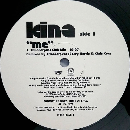 Kina : Me (12", Promo)