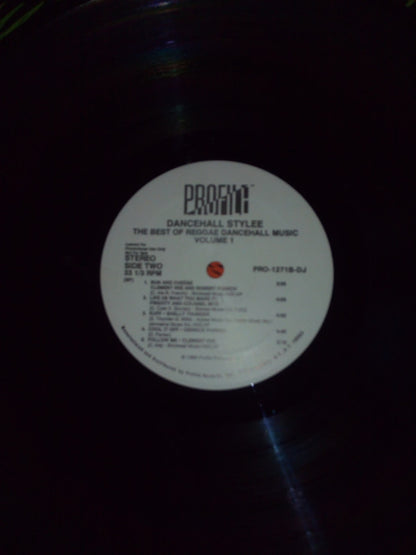 Various : Dancehall Stylee (The Best Of Reggae Dancehall Music Vol. 1) (LP, Comp, Promo)