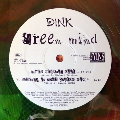 Dink : Green Mind (12", Gre)
