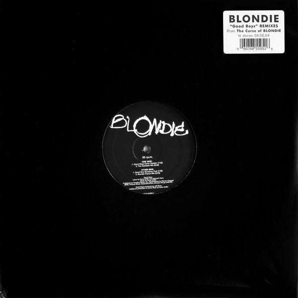 Blondie : Good Boys (Remixes) (12", Promo)
