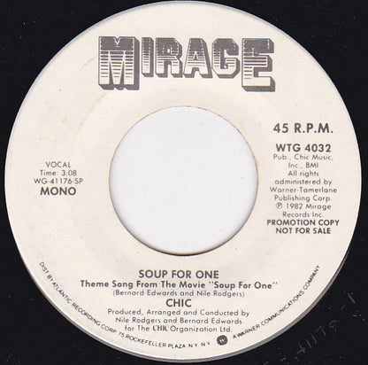 Chic : Soup For One (7", Mono, Promo, Spe)