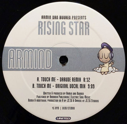 Armin van Buuren Presents Rising Star : Touch Me - Part 1 (12")