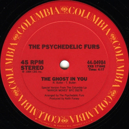 The Psychedelic Furs : The Ghost In You (12", Pit)