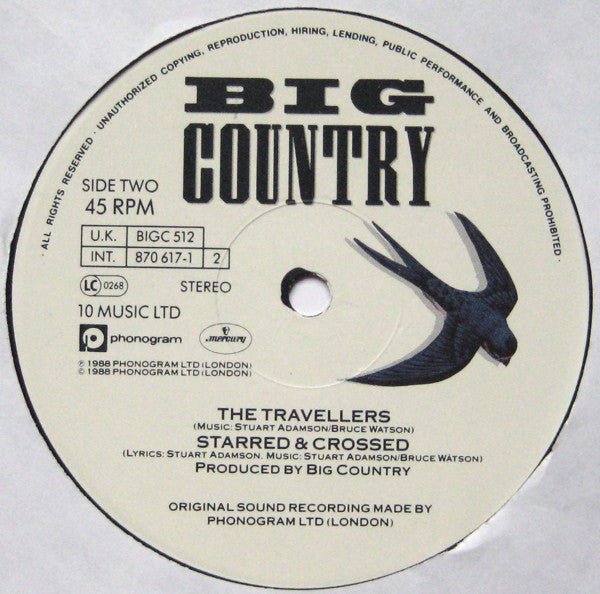 Big Country : King Of Emotion (12", Single)