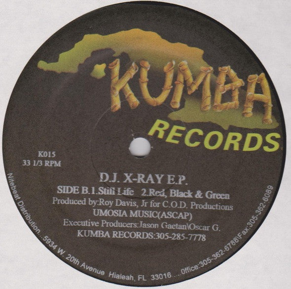 D.J. X-Ray : D.J. X-Ray E.P. (12", EP)