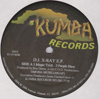 D.J. X-Ray : D.J. X-Ray E.P. (12", EP)