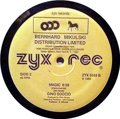 Gino Soccio : Magic (12")