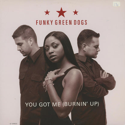 Funky Green Dogs : You Got Me (Burnin' Up) (12")