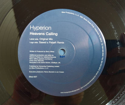 Hyperion : Heavens Calling (12")